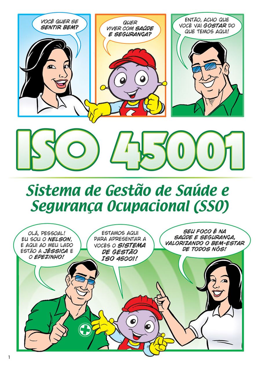ISO 45001 - COMPROMISSO COM A SAÚDE E SEGURANÇA NO TRABALHO